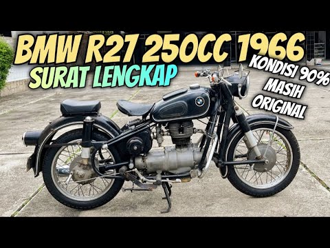 Thumbnail for Dijual BMW R27 250cc 1966 Surat Lengkap | Kondisi Istimewa 90% Original  by BMW R27