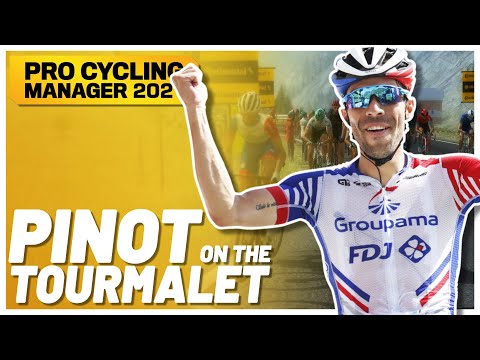 PINOT on the TOURMALET! - Pro Cycling Manager 2021 / Mountain Gameplay / PCM21