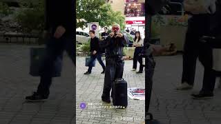 し〇き隊を撮ります。参政党(街頭演説)、品川駅。【LIVE配信！！！】