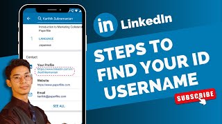 How To Find LinkedIn Username / Find LinkedIn ID