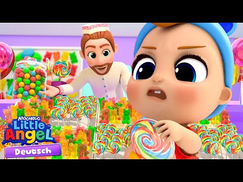 Spaß im Einkaufszentrum | Kinderlieder mit Klein Joni | Little Angel Deutsch