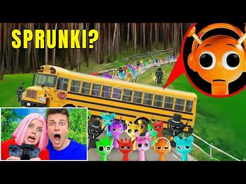 IF YOU SEE THE EVIL SPRUNKI BUS IN REAL LIFE - RUN IMMEDIATELY!!!