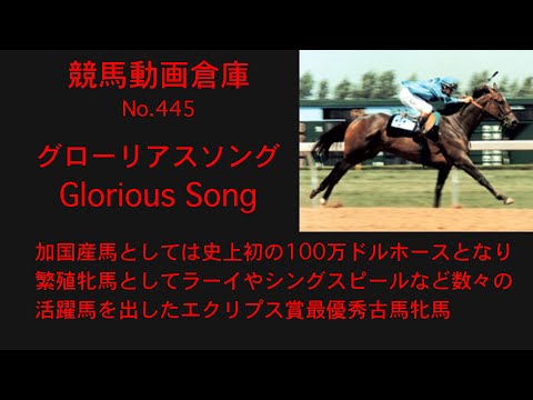 【競馬】グローリアスソング　Glorious Song【No445】