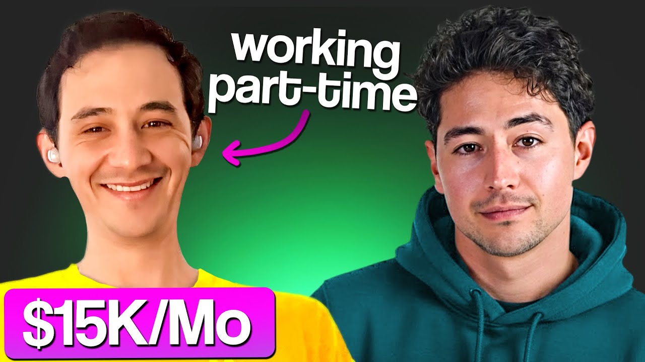 He Made $15K/mo from Selling AI (Working Part-Time)
