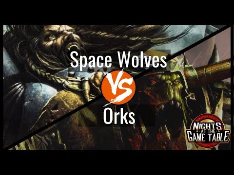 King Slayer: Space Wolves vs Orks (featuring Speed Freeks!) - Warhammer 40k Live Battle Report