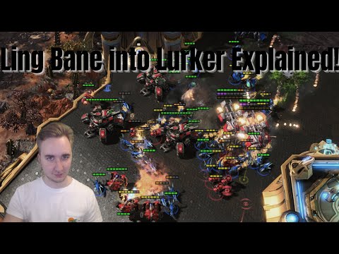 ZvT Ling Bane into Lurker against Tankpush into Mines // TT Game of the Day
