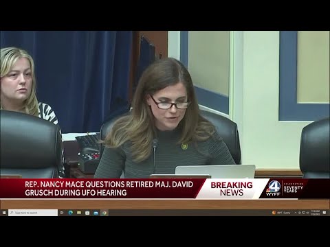 UFO whistleblower tells SC Rep. Nancy Mace U.S. has 'nonhuman' biological remains during hearing