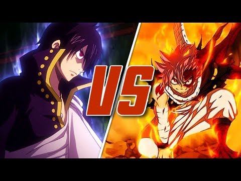 NATSU VS ZEREF | ANIME RAP BATTLE