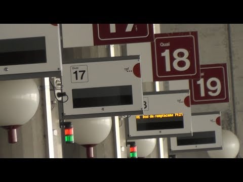 Gare de Bulle 2/3 GRB gare routière et remise 2018.09