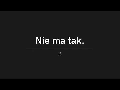 Jackson LS - Nie ma tak. (prod. AchProdd)