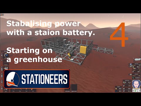 Stationeers episode 4: Stabalising power and starting a greenhouse.