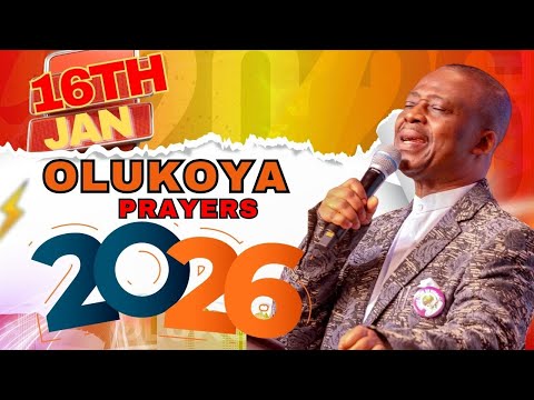 16TH JANUARY, 2026- ALL NIGHT BREAKTHROUGH MFM MIDNIGHT OLUKOYA PRAYERS FOR DELIVERANCE #mfm