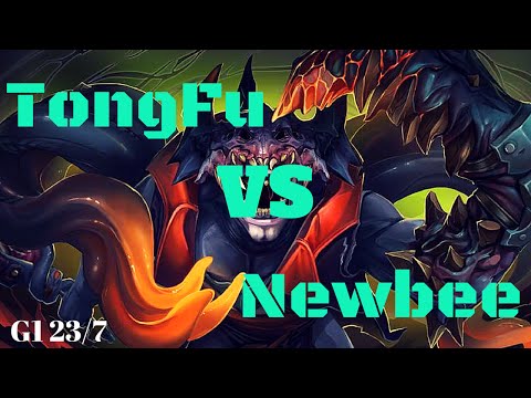 TongFu VS Newbee  pro game G1 HuoMaoTV League Dota 2 Highlights 23 7 2015