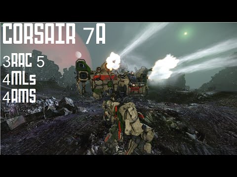 Corsair 7A - Gameplay Highlight - Mechwarrior Online