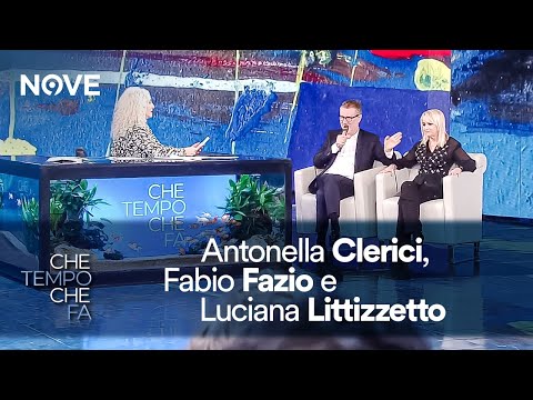 Antonella Clerici intervista Fabio Fazio e Luciana Littizzetto | Che tempo che fa
