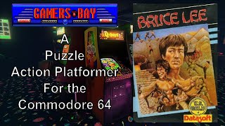 Bruce Lee - A Puzzle Action Platformer for the Commodore 64 (Datasoft, 1984)