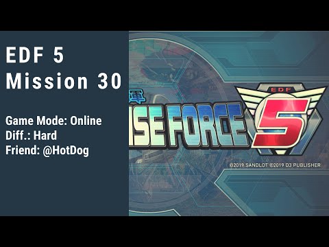 EDF 5 Mission 30 Destroy the Outpost Plan B