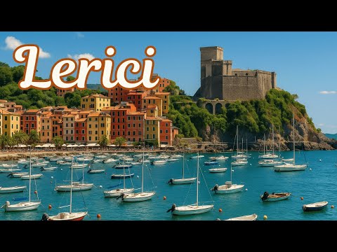 Lerici, Italian Riviera 🇮🇹 Walking Tour 4K 60fps