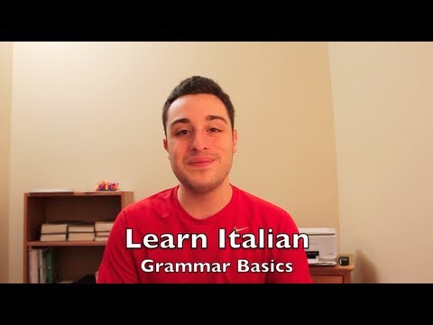 The Italian Present Tense | Grammar Basics 1