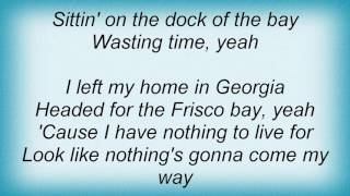 Elisa - (Sittin&#39; On) The Dock Of The Bay Lyrics