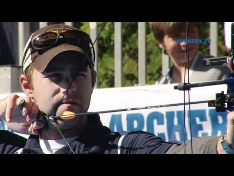 Braden Gellenthien v Shaun Teasdale – compound men semifinal |Edinburgh 2010 Archery World Cup Final