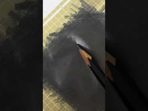 Challenge yourself to draw a mirror with a pencil for 5 hours #Draw a mirror on paper #Non