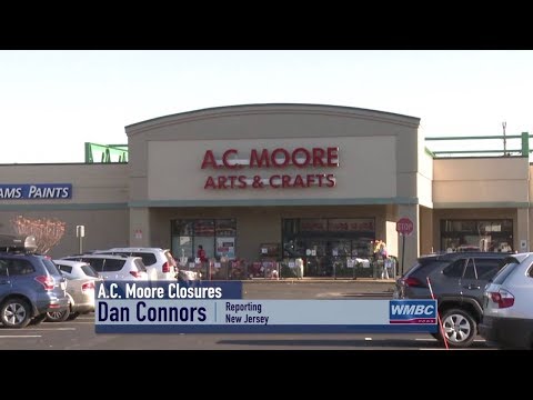 NJ A. C. Moore Stores Closing