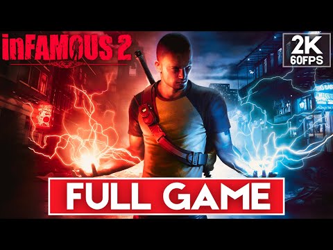 INFAMOUS 2 EVIL KARMA Gameplay Walkthrough [2K 60FPS] FULL GAME