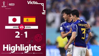 Japan 2 - 1 Spain | World Cup 2022 Highlights | Group E | #SebolaSuara Japan 2 - 1 Spain | World Cup 2022 Highlights | Group E | #SebolaSuara