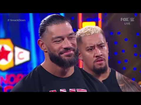 Roman Reigns officially recruits Sami Zayn -  SmackDown Live 9/23/2022