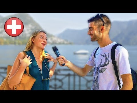 Cosa gli SVIZZERI pensano degli ITALIANI ? Domande a Lugano - thepillow