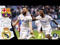 Real Madrid 3-2 Barcelona | Supercopa de España 2022 | Spanish Super Cup Semi-Final 2022