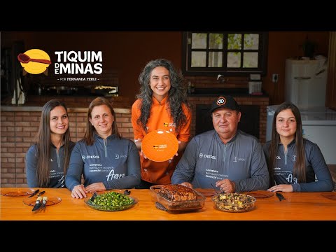Cresol Tiquim de Minas com Fer Feli |   Pernil Assado, Tropeiro Mineiro e Quiabo - Episódio 7