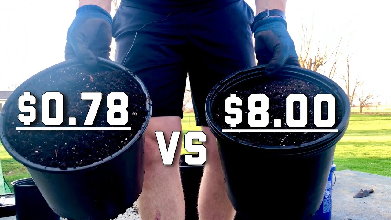 How to make DIY potting soil mix at home for a fraction of the cost of store bought mix