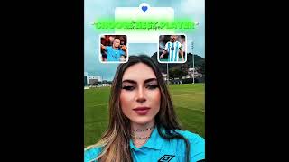 Neymar Surprised a Girl Fan 😱💙⚽️ | Her Reaction Is Priceless! #Neymar #Football #Shorts #Soccer