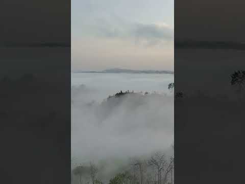 nascer do sol mirante da mina f12 serra do navio Amapá