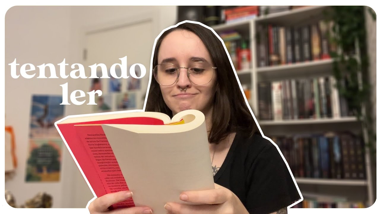 me forcei a ler um livro 🤡 reading vlog