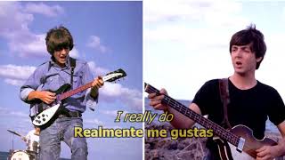 You like me too much - The Beatles (LYRICS/LETRA) [Original]