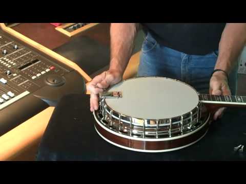 Banjo build/set-up Part 4 Johnny Butten and Recording King