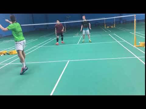 William Villeger 2v1 contrôle mi court en main basse