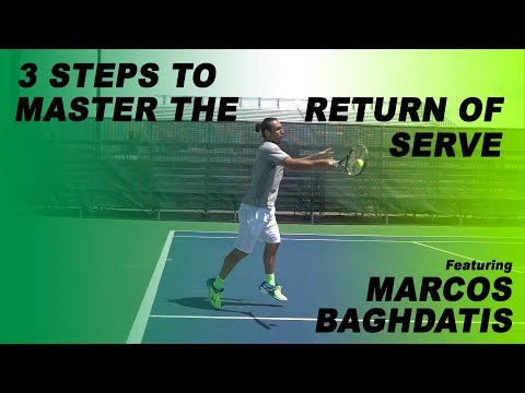3 STEPS TO MASTER THE RETURN OF SERVE featuring MARCOS BAGHDATIS