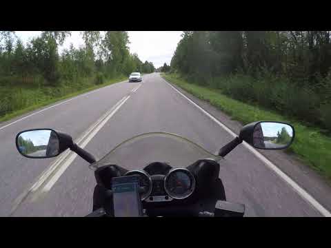 Car pulls out in front of biker