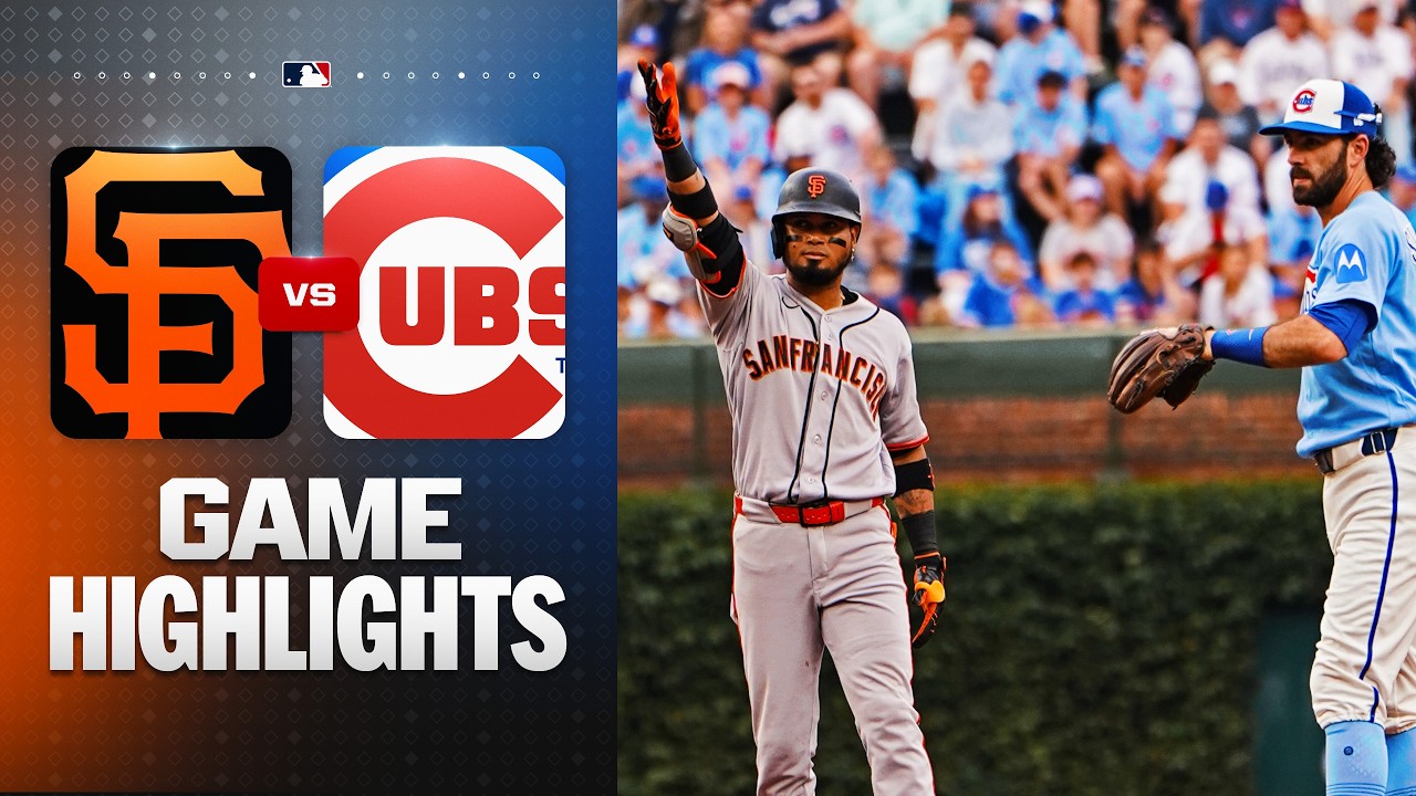Giants vs. Cubs Game Highlights (6/5/26) | MLB Highlights