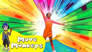 Magic In The Air Dance: Zumba Dance For Kids! Dance Moves For Beginners, Kids Fitness | Move Monkeys