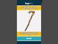 walking stick - a stick you hold to help keep... video thumbnail