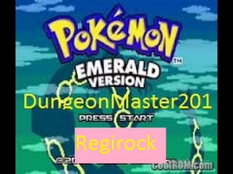 Lets Play Pokemon Emerald Episode 47 Regirock