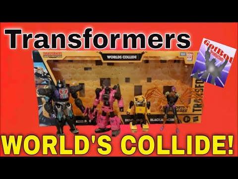 Transformers WFC Trilogy Buzzworthy World's Collide 4- Pack - GotBot True Review NUMEBR 902