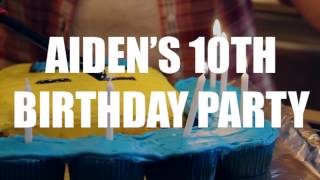 Aiden's Geometry Dash Birthday Party