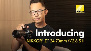 Video thumbnail for First Look at the New Full-Frame Zoom Lens: The NIKKOR Z 24-70mm f/2.8 S II by Nikon USA