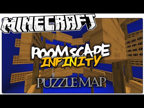 Minecraft | THE INFINITE ROOM | RoomScape 6 Puzzle Map (Minecraft Custom Map)